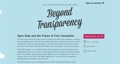 Desktop Screenshot of beyondtransparency.org